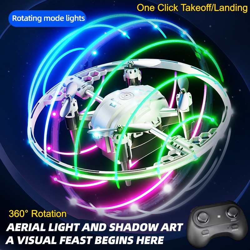 Rc Helicopter Gas - 360 ° 旋回可能なスタント機能付き、インテリジェント自動帰還機能、気圧高度維持機能、ワンクリック離陸/着陸機能を備えたRCドローン・クアッドコプター。
