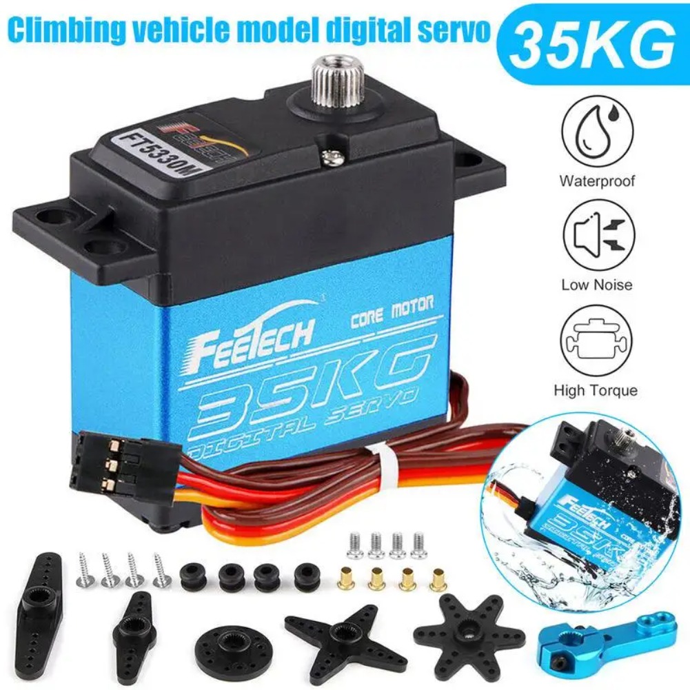 Rc Helicopter Servo - FEETECH FT5330M 35KG デジタルサーボ 180° °