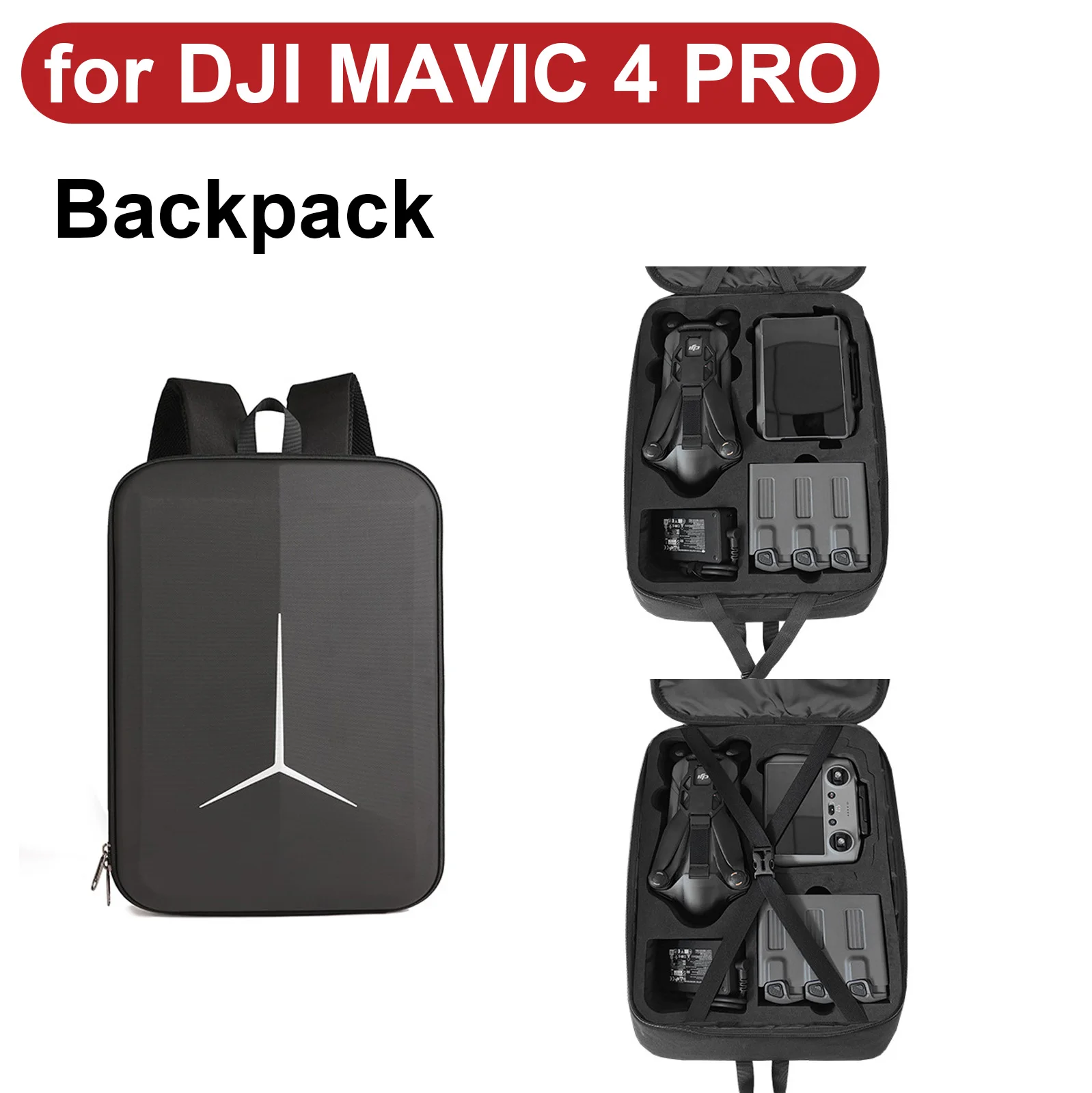 Rc Helicopter Bag - DJI MAVIC 4 PRO ドローン/コントローラー/充電ハブ用バックパック収納バッグ保護ケース EVA