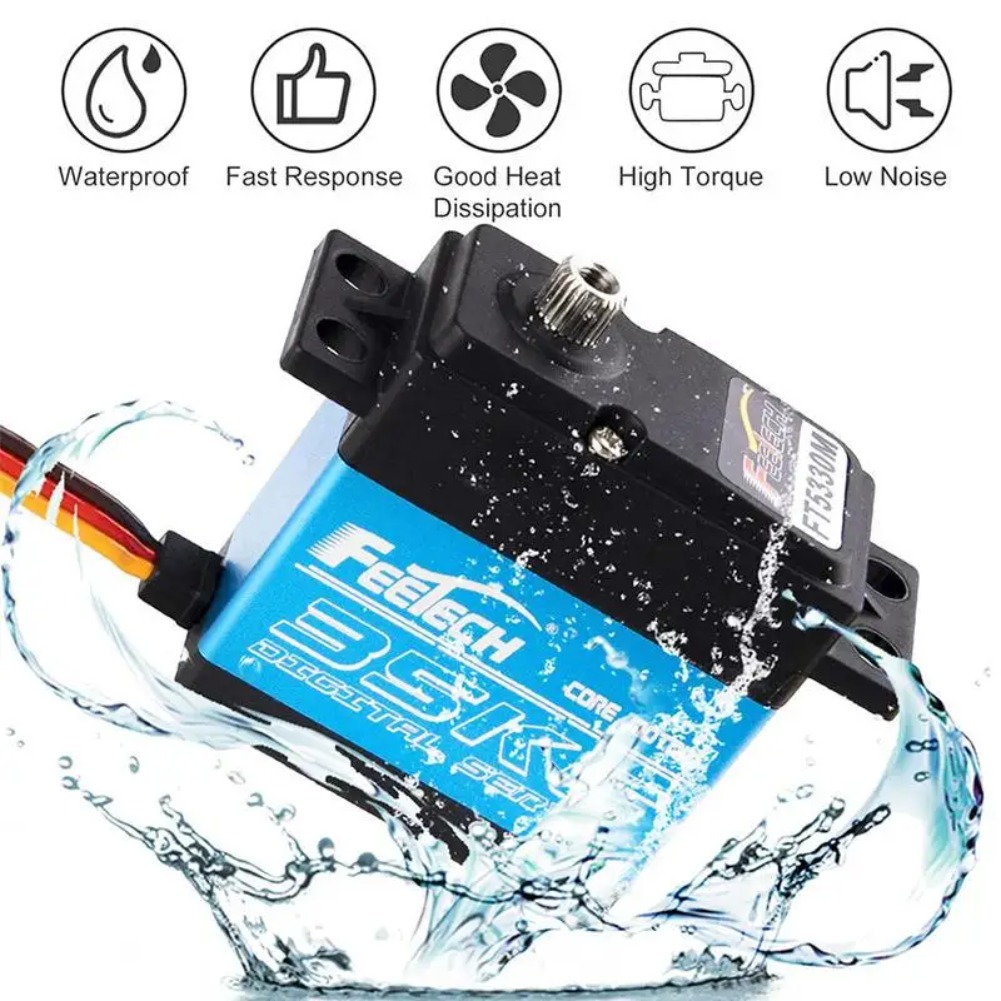 FEETECH FT5330M 35KG デジタルサーボ 1 - Rc Helicopter Servo のレビューと価格