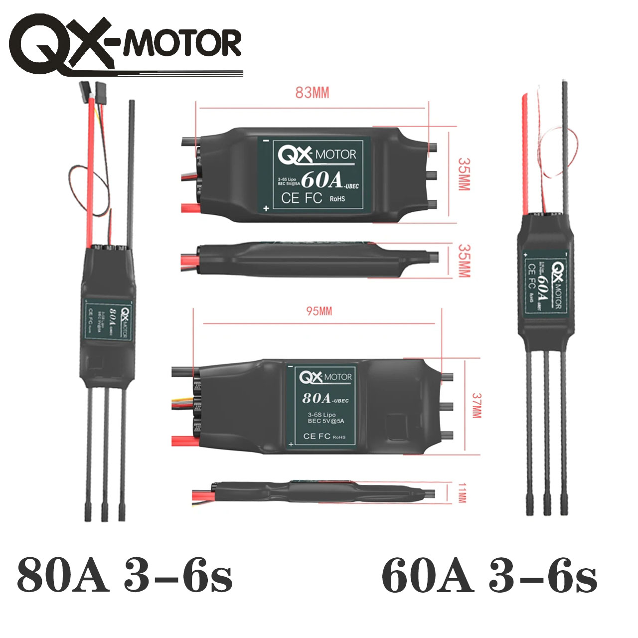 QX-MOTOR 70mm EDF（ダクテッドファン）12枚 - Rc Helicopter Blade のレビューと価格