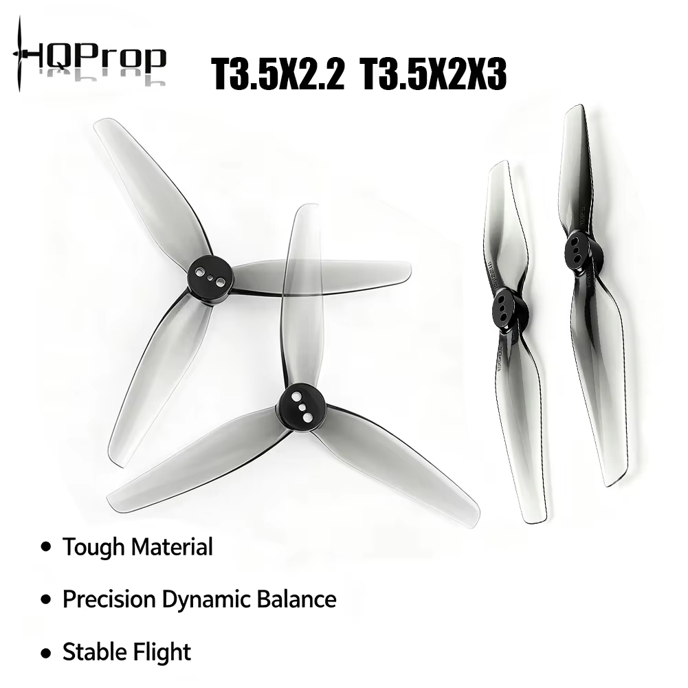 4ペア HQProp T3.5X2.5X3 / 3.5X2. - Rc Helicopter Blade のレビューと価格