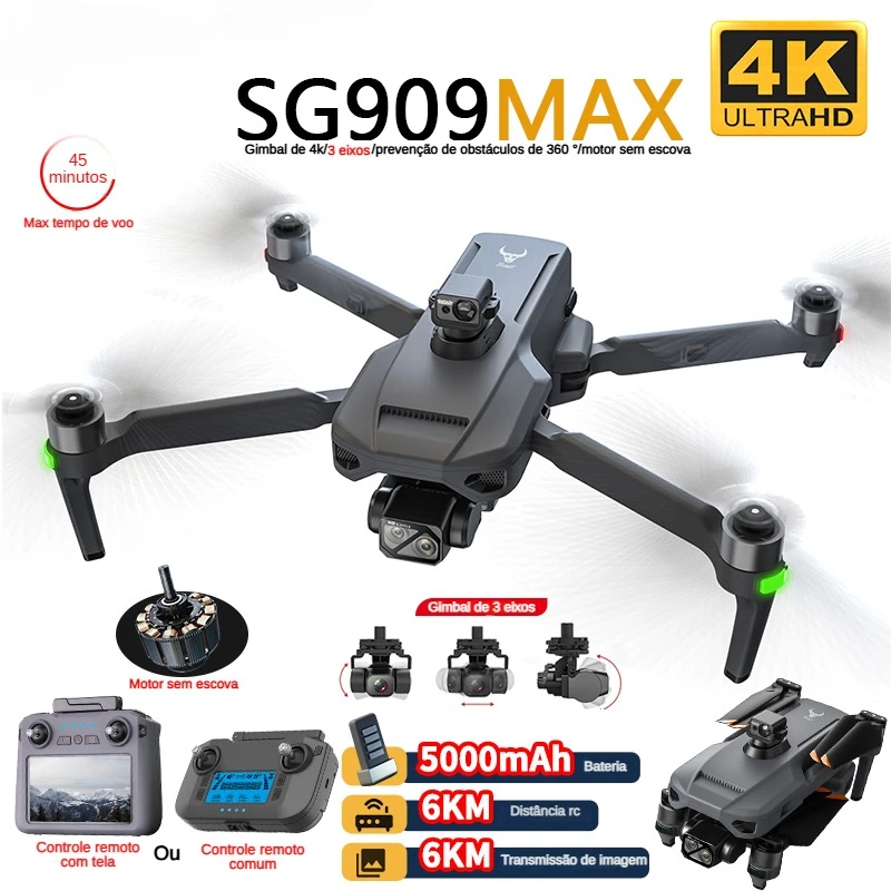 プロのドローン,4kカメラ,3軸ジンバル,5g,ZLL-SG - Rc Helicopter Case のレビューと価格