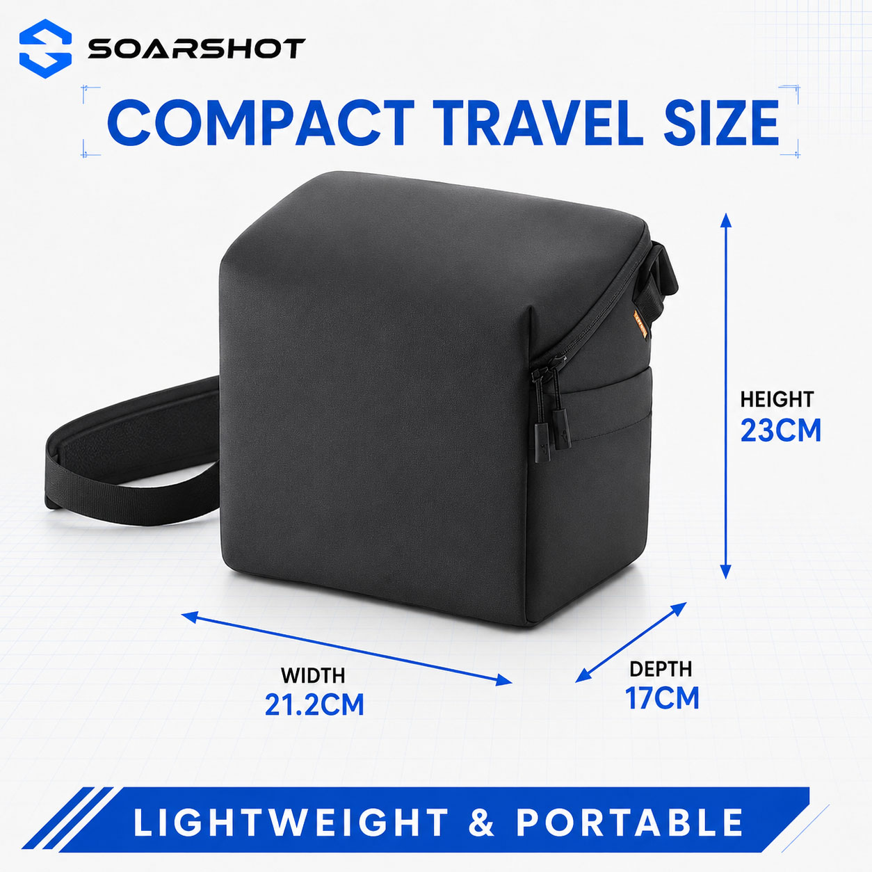 SOARSHOT DJI Avata 2 ゴーグル3用キャリ - Rc Helicopter Bag のレビューと価格