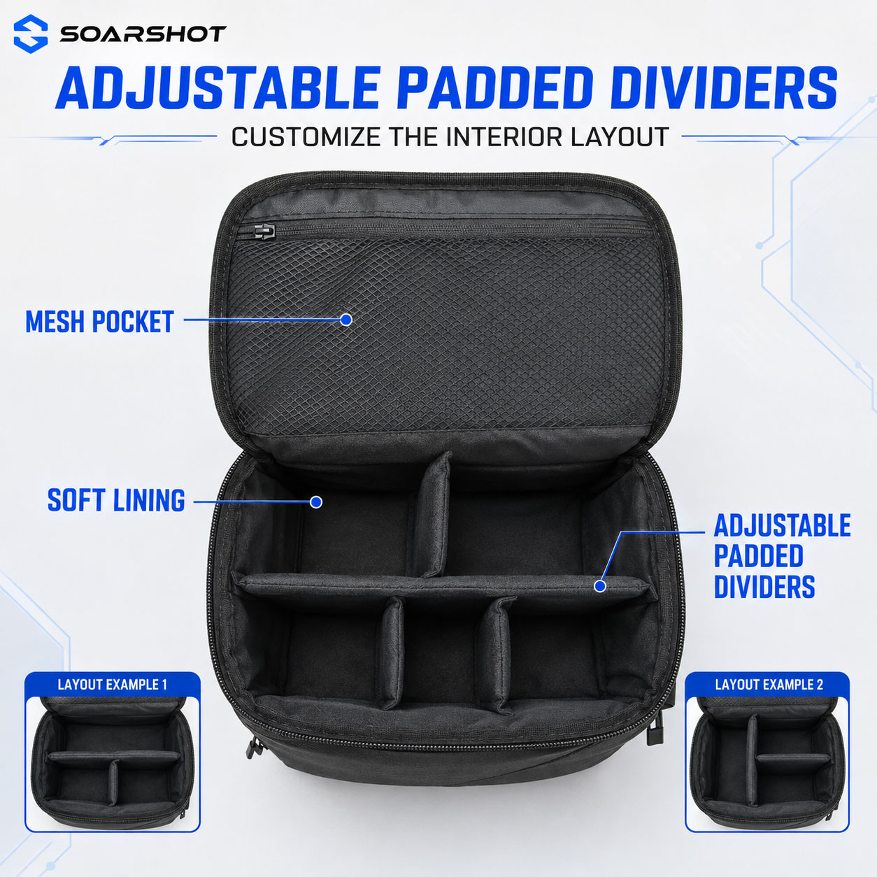 SOARSHOT DJI Avata 2 ゴーグル3用キャリ - Rc Helicopter Bag のレビューと価格